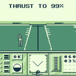 Turn And Burn The F-14 Dogfight Simulator screenshot 3 for GameBoy